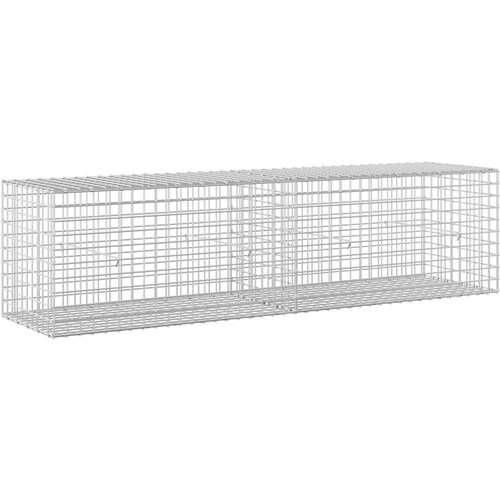  Gabion s 5 mm žicom i mrežom 5x5 cm 200x50x50 cm Slike