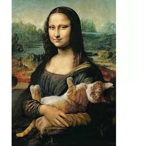 Trefl Mona Lisa z mačko - sestavljanka s 500 kosi Cene