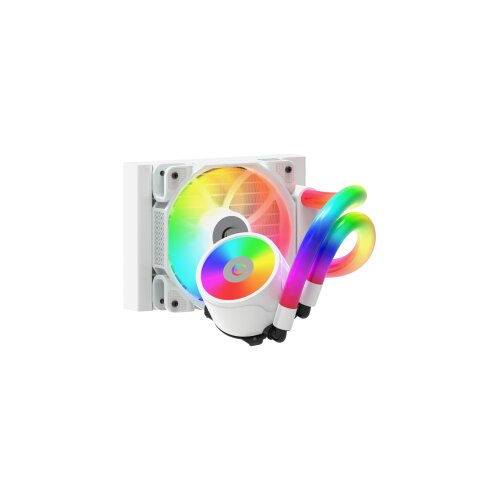CPU hladnjak AIO Liquid RAMPAGE ICEBLADE C4 white, 72CFM, 2000RPM, ARGB, AM5/LGA1700 120mm Cijene
