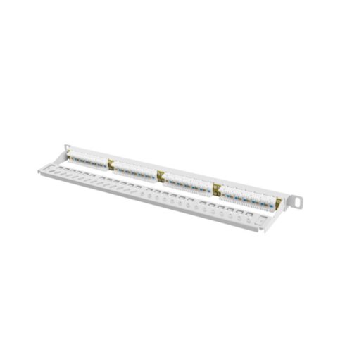 Lanberg Patch Panel Cat.6 UTP 24 Puertos 0,5U stojalo 19 GRIS, (20754773) Cene