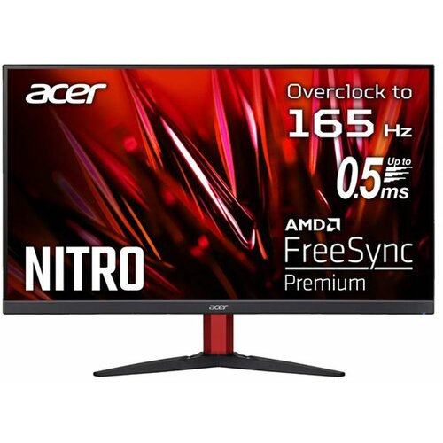 Acer monitor Nitro KG242YPBMIIPX 23.8"/IPS/1920x1080/165Hz/0.5ms GtG/HDMI,DP/freesync/VESA/crna Cene