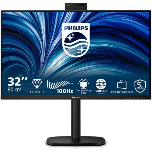 Philips 3000 series 32B2U3601H /00 computer monitor 80 cm (31.5) 2560 x 1440 pixels Quad HD LCD Black Cijene