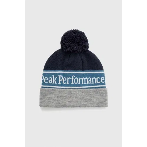 Peak Performance Kapa boja: siva, od debelog pletiva