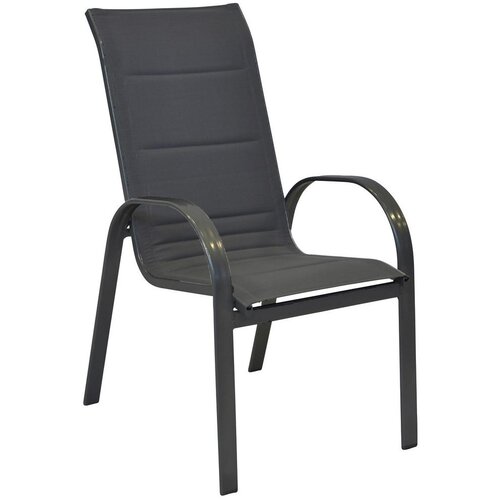 Gardenson Vrtni Stol Amalfi, 2 Kos, Antracit Slike