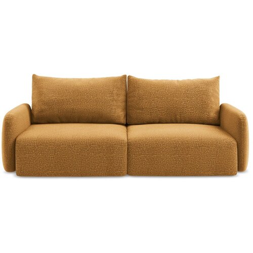 Makamii Narančasta sklopiva/s prostorom za odlaganje sofa 238 cm Kalena – Cene