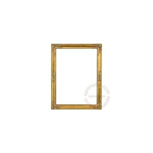 Ogledalo Crown 7090cm Gold ram Slike