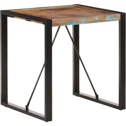 vidaXL Jedilna miza 70x70x75 cm trden predelan les Cene