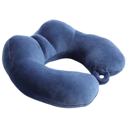INF Ergonomska U-blazina iz spominske pene za vrat 360&amp;deg; podpora Blue, (5000309273) Slike