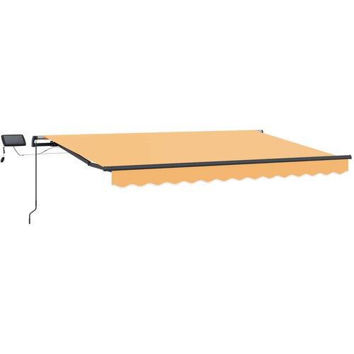 vidaXL Retraktilna tenda Pe&scaron;čena 400 &times; 350 cm blago, (5000252401) Cene