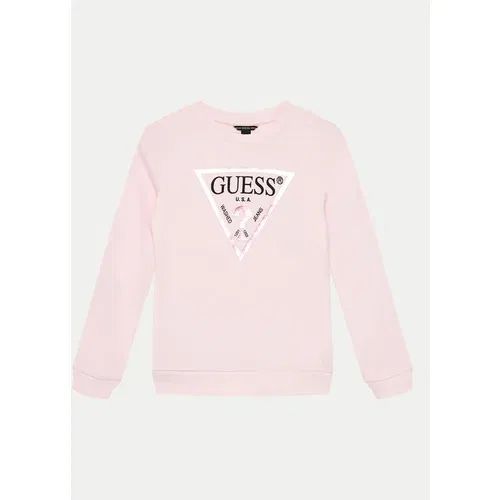 Guess Bluza J74Q10 KAUG0 Roza Regular Fit