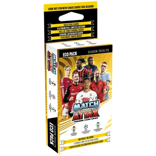 Topps Match attax UCL 24/25 karte mega pakiranje