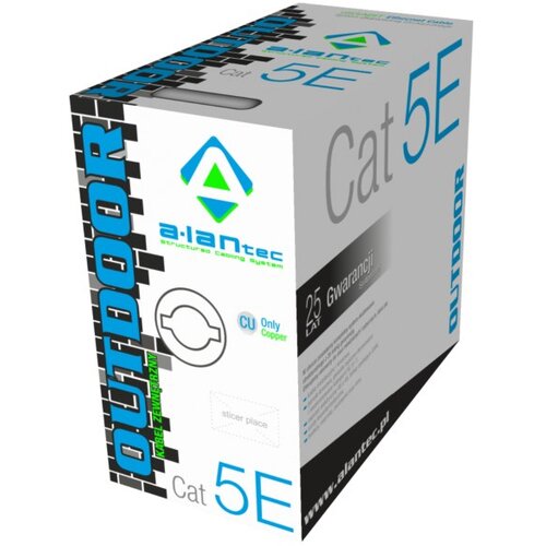 ALANTEC A-LAN KIU5OUTZ305 networking cable Grey 305 m Cat5e U /UTP (UTP) Cijene