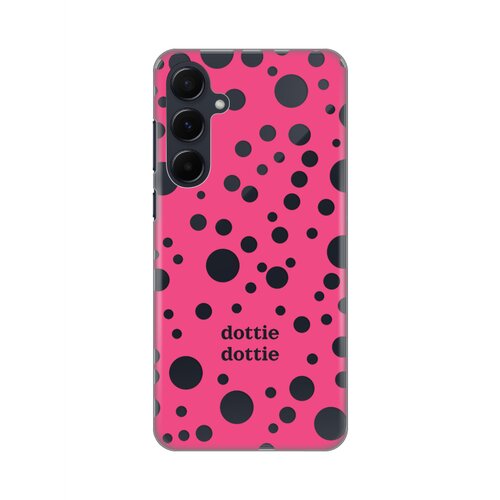 torbica silikonska print skin za samsung A556B galaxy A55 dottie dottie pink Slike