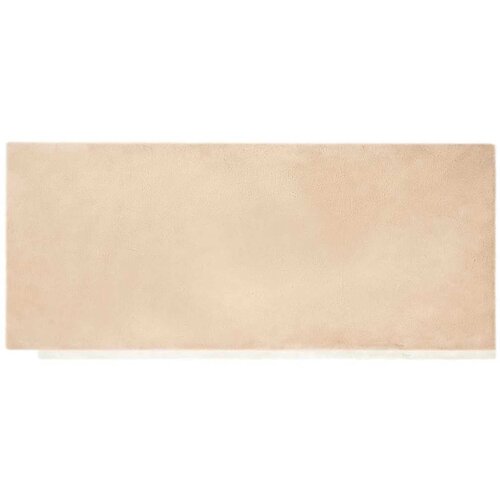 vidaXL Faux Rabbit Fur Rug Bež 80 x 200 cm Poliester Cene