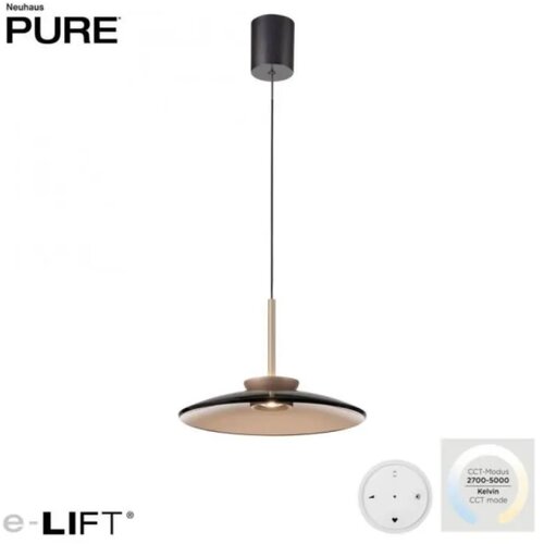  LED visilica PURE E-Moon bronzana dimabilna PAUL NEUHAUS Cene