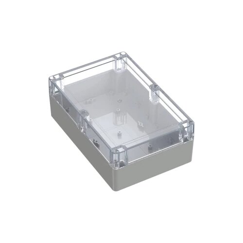 TRU COMPONENTS 6U07211408437 TC-13865164 industrijsko kući&scaron;te 209.7 x 139.8 x 75 ABS, polikarbonat svijetlosiva, prozirn Cijene