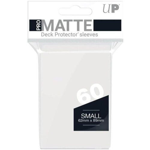 Ultra PRO Matte Small Desk Protector Sleeves 60 - Clear Cene