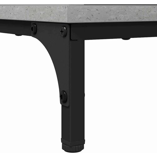 VidaXL Kupaonski ormarić za sudoper Beton siva 60.5 x 33.5 x 61 cm Slike