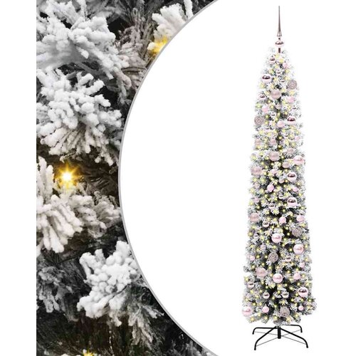 vidaXL Umestno božično drevo Zelena 180 cm PVC in Jeklo in Plastika Cene