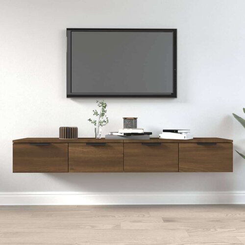  Zidni ormarići 2 kom boja hrasta 68x30x20 cm konstruirano drvo Slike