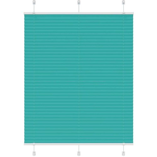 vidaXL Plisirana roleta Petrol Zelena 105x150 cm Širina tkanine Cene