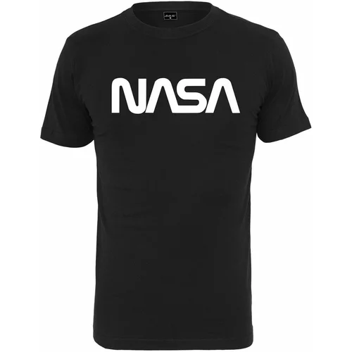 NASA Majica 'Nasa' črna / bela