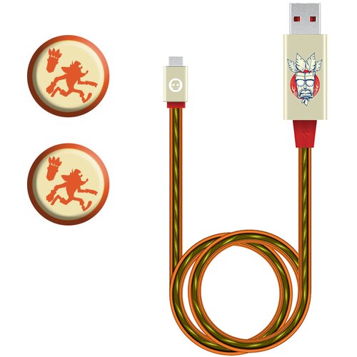 Crash Bandicoot 4 komplet LED polnilni kabel & nastavki za kontroler Numskull Cene
