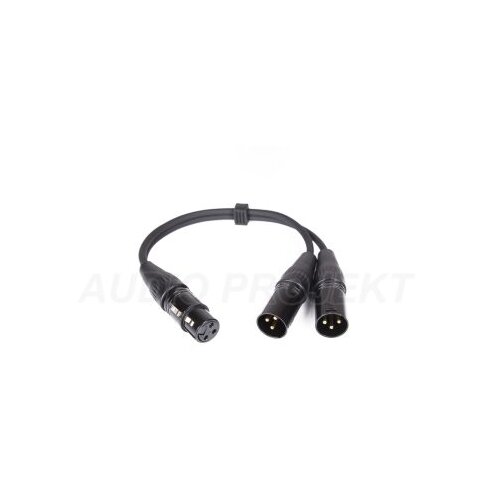 Master Audio Kabal CY099 2xXLRM &amp;ndash; XLRF 30cm Slike
