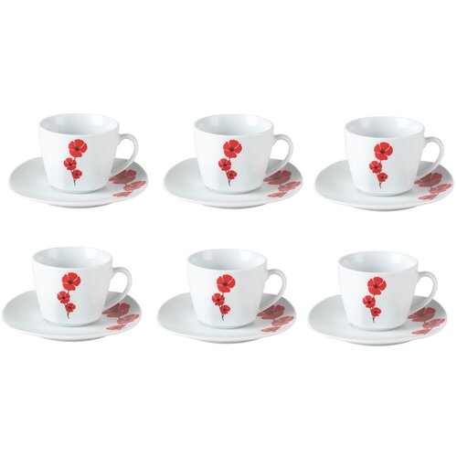 Alpeks Home ALPEKSHOME, MAK, SKODELICE ZA KAVO, 180 ML, 6 KOS, (22152920) Cene