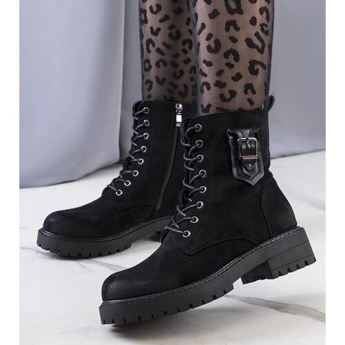 Gemre Black hiking boots Judy Slike