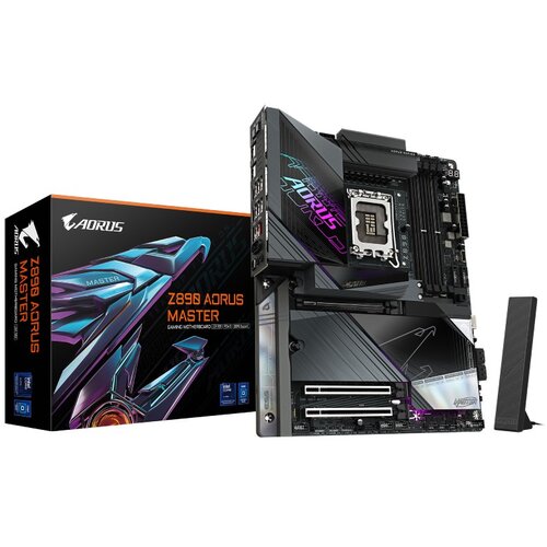 Gigabyte MB Z890 AORUS MASTER LGA1851; 4xDDR5;5xM.2; 4xSATA;12xUSB; DP; ATX;HDMI, RAID, THUNDERBOLT Cijene