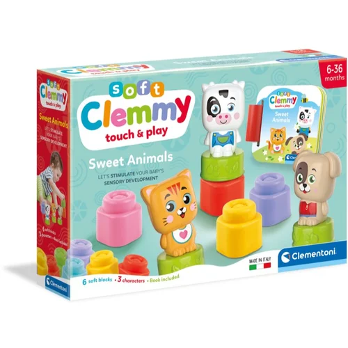 Clementoni Clemmy Sweet Animals komplet igrač