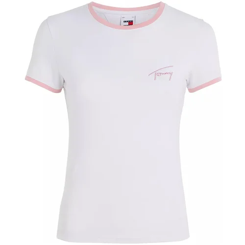 Tommy Jeans Majice & Polo majice DW0DW17377 Bela