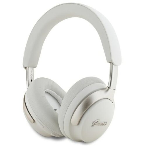 Guess ON-EAR BLUETOOTH ANC SLU&amp;Scaron;ALKE BEŽ KOVINSKI LOGO S PISALO, (21968844) Slike