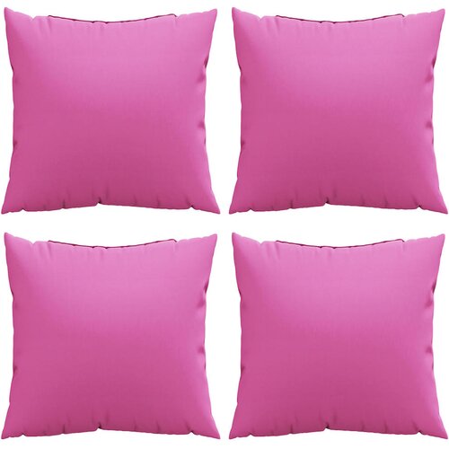  Jastučići za raspr&amp;scaron;enje 4 pcs Ružičasta 60 x 60 cm Poliester Slike