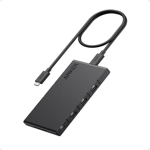 Anker 364 USB C Hub (10-in-1, Dual 4K HDMI) Black Slike