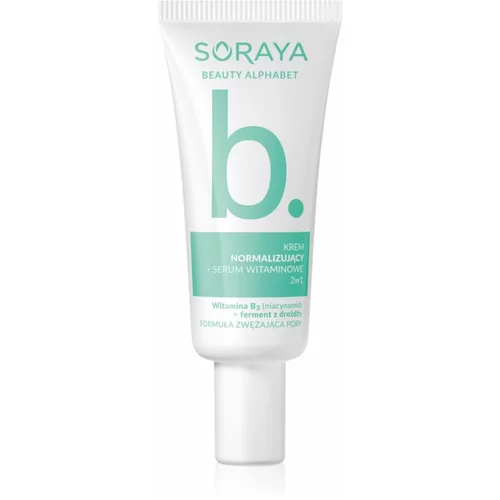 Soraya Beauty Alphabet kremasti serum za regulaciju kožnog sebuma 30 ml