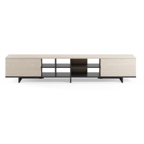 Marckeric Črna TV omarica 230x44x36 cm Cequoia &amp;ndash; Slike