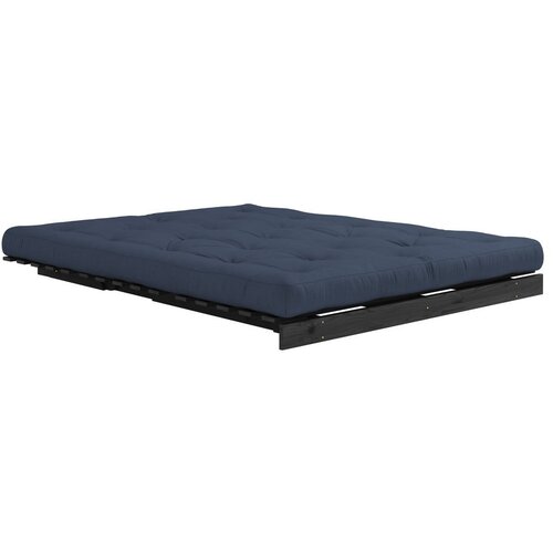 Karup Design Tamno plava sklopiva sofa 160 cm Roots Black Night &amp;ndash; Slike