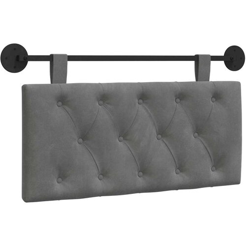  Držeće uzglavlje Zidne Tamno siva 90 x 55 x 7 cm Bar&amp;scaron;un - Tamno siva 80 cm bez LED Slike