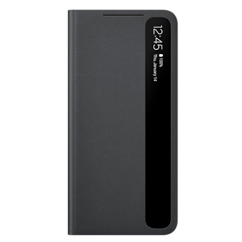 Samsung galaxy S21 clear view cover black Cene