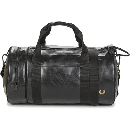 Fred Perry tonal barrel bag crna Slike