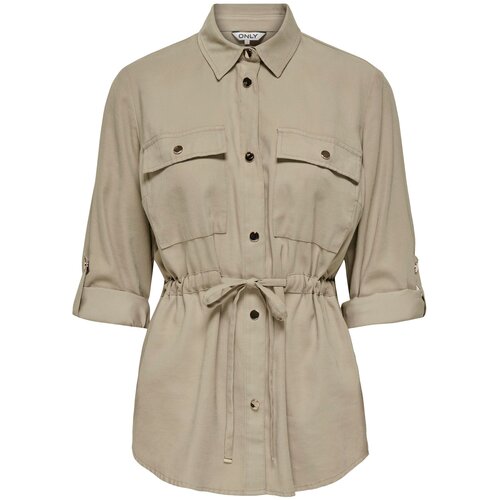 Only Bluza &amp;#039;ARIS&amp;#039; temno bež Slike