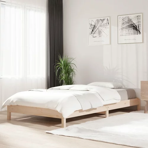  Složivi krevet 90 x 200 cm od masivne borovine