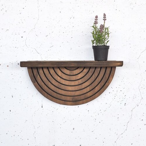 Hanah home Raf294 Wooden Decorative Wooden Wall Shelf Cene