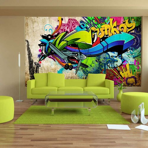  Tapeta - Funky - graffiti 100x70 Slike