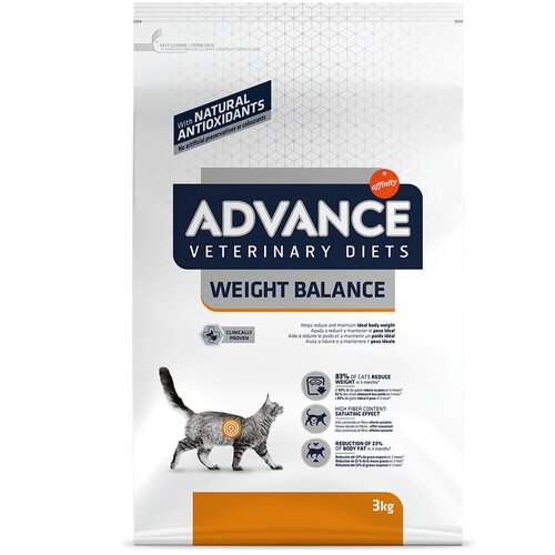 Affinity Advance Veterinary Diets Advance Veterinary Diets Weight Balance - Varčno pakiranje: 2 x 3 kg Slike