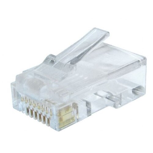Gembird LC-8P8C-002/100 Modular plug 8P8C 30u" gold plated, CAT6 100 u pakovanju RJ45 / CENA PO PAKOVANJU Cene