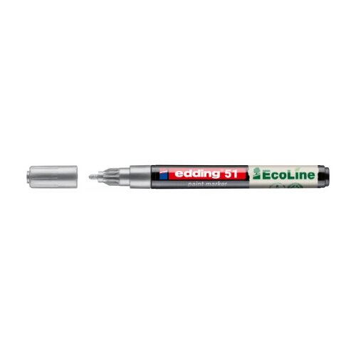 Edding Paint marker E-51 Ecoline 1-2mm srebrna ( 12PM51S ) Cene
