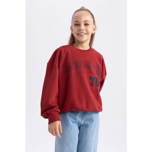 Defacto Girl Oversize Fit Thick Sweatshirt Slike